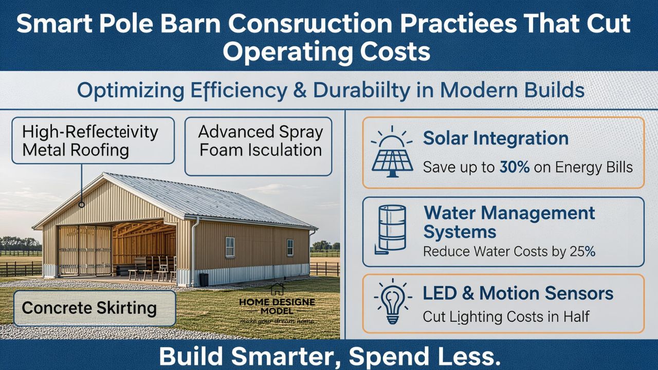 Smart Pole Barn Construction Practices That Cut Operating Costs