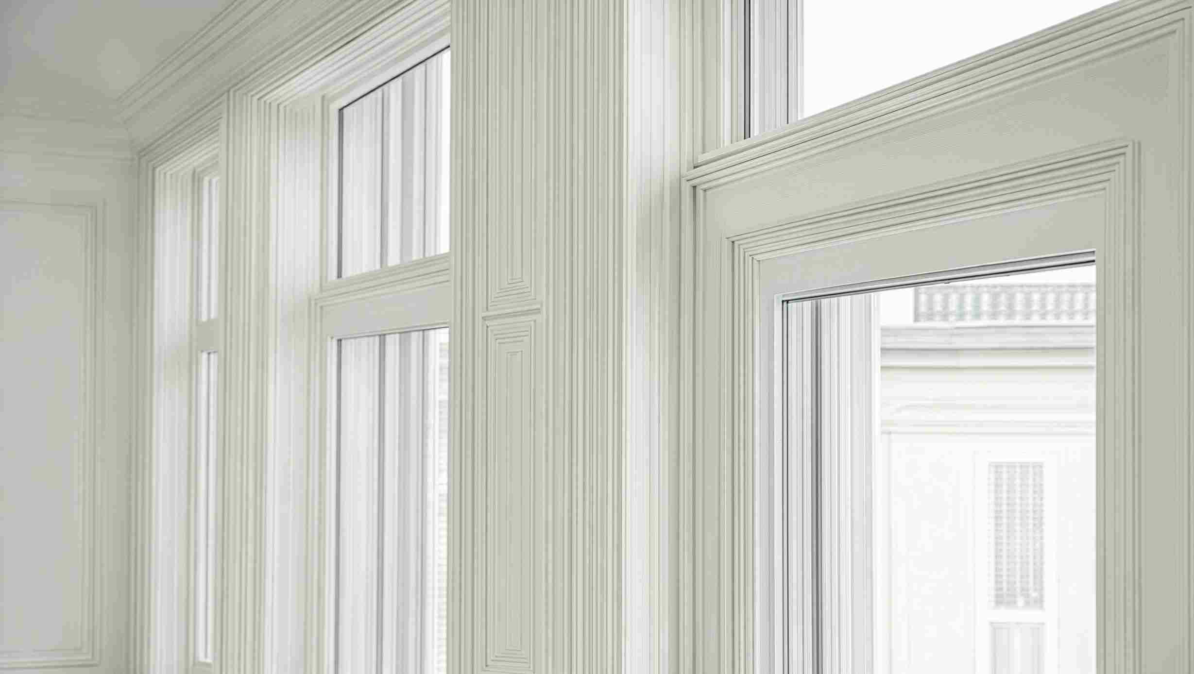 contemporary window moulding