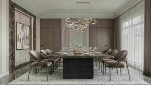 Luxury Modern Dining Room Design Luxury Modern Dining Room Design