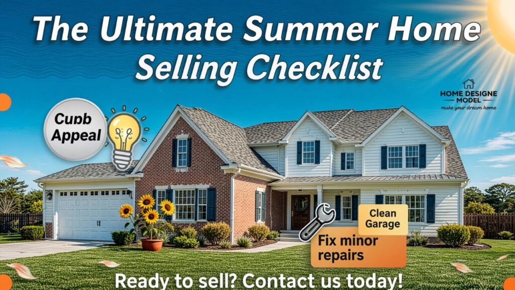 The Ultimate Summer Home Selling Checklist