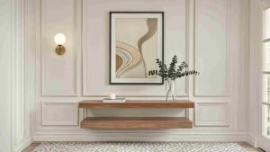 Foyer Wall Decor Ideas & Black Accent Wall Inspiration