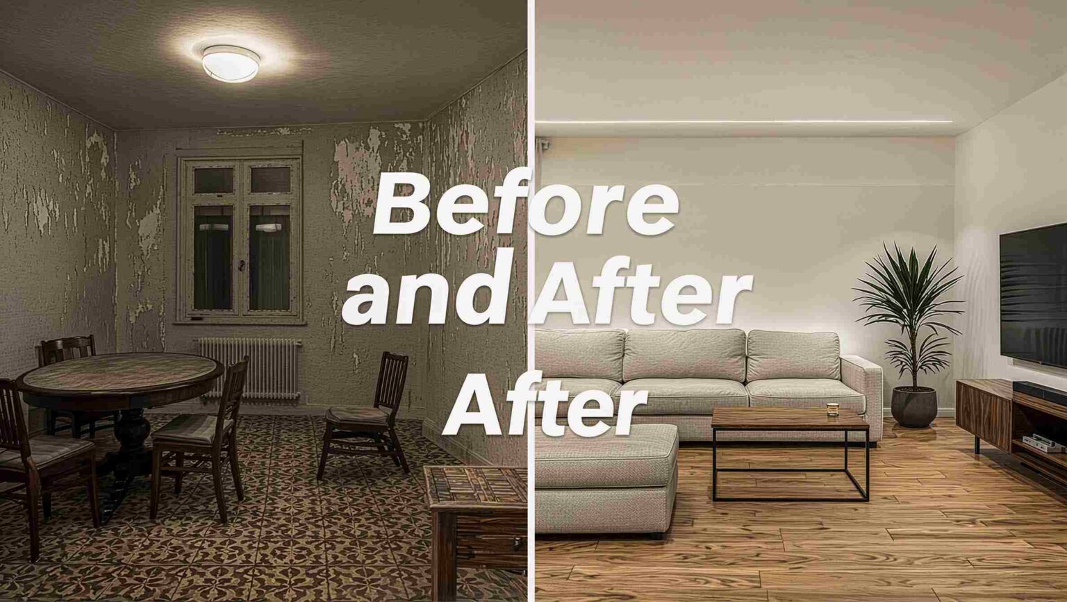 Before and After Interior Design: Real Home Transformations
