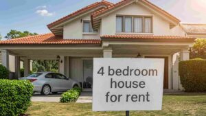 4 bedroom house for rent